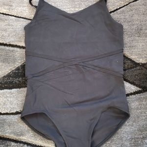 Ivivva Black Leotard Sz 14 Childrens